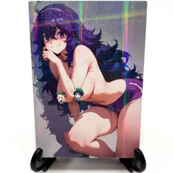 PokeGirl Hex Maniac Sexy Hot Anime Waifu Girl Doujin Lewd Goddess Story Art Card - Image 1