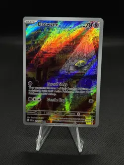 Pokemon TCG Drowzee 210 Illustration Scarlet & Violet Base Rare Card - Image 1