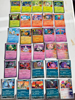 Pokemon 2024 Halloween Pokemon Trick Or Trade Complete 30 Card Set - Image 1