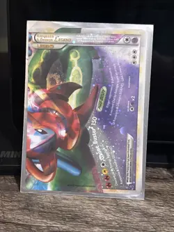 Pokemon Rayquaza and Deoxys Legend Bottom Half Card 90/90 Undaunted LP - Image 1
