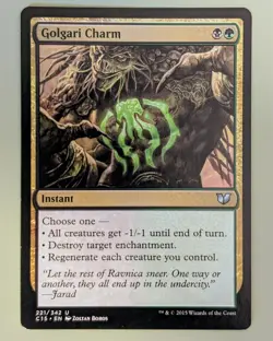 Golgari Charm - Commander 2015 #221 Uncommon - Near Mint - Magic the Gathering - Image 1