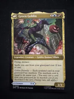 Norman Osborn Marvel's Spider-Man Regular MTG #39 Mythic - Image 2