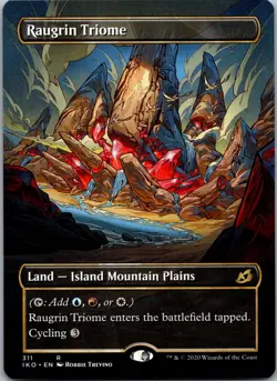 Raugrin Triome (Showcase) R Ikoria: Lair of Behemoths 311 NM - Image 1