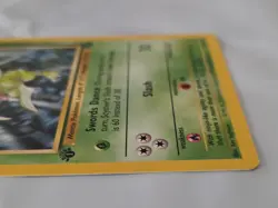 SCYTHER 1999 Pokemon Jungle 1st Edition Non Holo Rare Card #26/64 - Image 4
