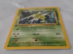 SCYTHER 1999 Pokemon Jungle 1st Edition Non Holo Rare Card #26/64 - Image 5