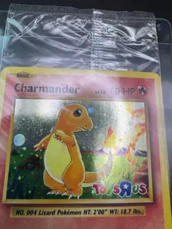 Pokemon Charmander Cosmos Holo #9/108 Toys R Us 2016 Sealed Stamped Evolutions - Image 5