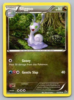 Pokemon TCG XY - Flashfire Sliggoo 73/106 - Image 1