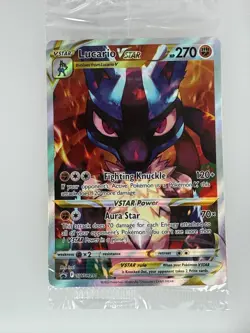 2019 Pokemon SWSH Black Star Lucario VSTAR (SEALED) SWSH291 NM - Image 1