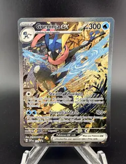 2023-25 Pokemon SV Black Star Promos SVP EN Greninja ex #132 - Image 1