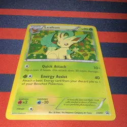Pokemon Leafeon Promo BW87 Black & White Holo Stage 1 HP90 2013 - Image 1