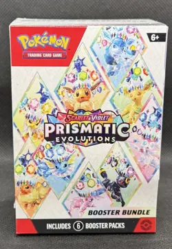 Pokemon TCG: Scarlet & Violet Prismatic Evolutions Sealed Booster Bundle Box - Image 1