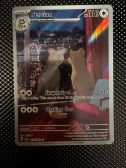 Persian IR 078/064 SV Shrouded Fable Holo Illustration Rare Pokemon TCG NM - Image 2