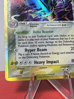 Pokemon Gyarados 8/110 - Delta Species Holo Rare - EX Holon Phantoms - MP - Image 5