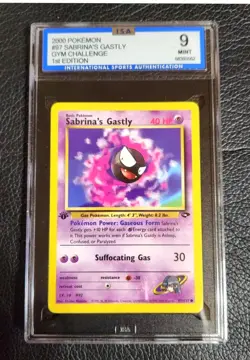 #97/132 Sabrina's Gastly Gym Challenge 1st Edition 2000 Pokemon - Image 1