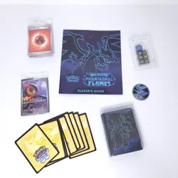 Pokemon Phantasmal Flames Guide Checklist, Dice, Coin, Sleeves, Dice, Charcadet, - Image 1