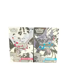 Pokemon Scarlet & Violet White Flare Black and Bolt Booster Bundle Box English - Image 1