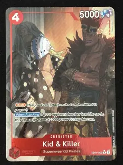 Kid & Killer (EB01-003) (Alternate Art) - Extra Booster: Memorial Collection - Image 1