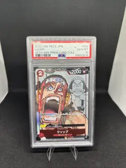 One Piece TCG - 2022 Usopp - 25th Anniversary ST01-002, Japanese PSA 10 - Image 1