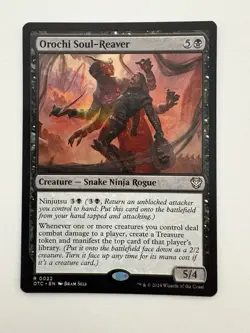 Orochi Soul-Reaver MTG Magic the Gathering Card NM Near Mint OTC - Image 1