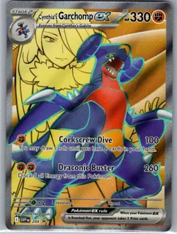 Cynthia's Garchomp ex SVP 204 Scarlet & Violet Promo Cards - Pokemon Card - NM - Image 1