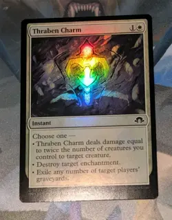 MTG *FOIL* Modern horizons 3 Common THRABEN CHARM NM - Image 1