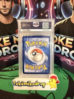 2023 Pokemon Mew Basic Psychic Energy Hyper Rare PSA 9 Mint - Image 2