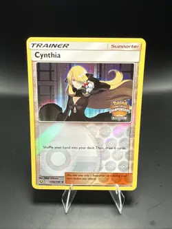 Pokemon Cynthia 119/156 Reverse Holo Regional Championships Stamped - Image 2