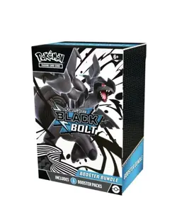 Pokemon TCG: Scarlet & Violet Black Bolt Booster Bundle (6 Packs) Preorder 8/22 - Image 1