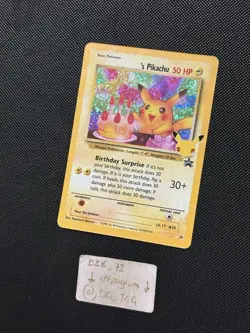 Pokemon 25th Celebrations - Birthday Pikachu - #24 - Classic Collection - MINT - Image 4