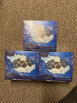 Pokemon - Scarlet & Violet Stellar Crown Pokemon Center Elite Trainer Box ETB x3 - Image 1