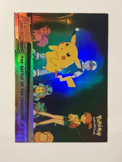 Pokemon Card Mewtwo Strikes Back 25 Holographic The Battle of the Champion Ex C. - Image 1