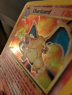 Pokemon TCG Charizard Base Set Holo Unlimited Rare Card 4/102 - Image 4