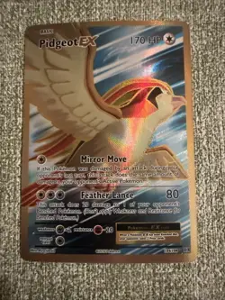 Pidgeot EX 104/108 Full Art Holo XY Evolutions Pokemon Card NM Ultra Rare - Image 1