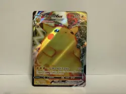 Pikachu Vmax 044/185 Vivid Voltage NM Full Art Ultra Rare Pokemon Card - Image 1