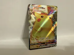 Pikachu Vmax 044/185 Vivid Voltage NM Full Art Ultra Rare Pokemon Card - Image 2