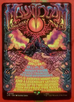 Mount Doom (Borderless Poster) Universes Beyond: the Lord of the Rings Regular - Image 1