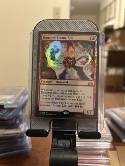 MTG Foil Promo Guilds of Ravnica GRN Runaway Steam-Kin - Image 1