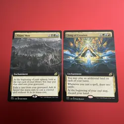 MTG - Song of Creation - EXTENDED ART - Ikoria Lair Of Behemoths + Titan’s Nest - Image 1