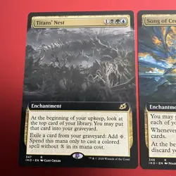 MTG - Song of Creation - EXTENDED ART - Ikoria Lair Of Behemoths + Titan’s Nest - Image 2
