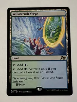 MTG Willowrush Verge - Aetherdrift NM - Image 1