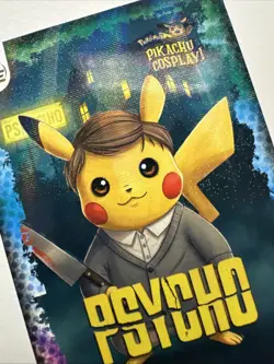 Psycho (Pikachu) #51 - Galaxy Holo - Electric Pikachu Cosplay - Pokemon - Image 3