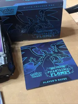 Pokemon TCG Phantasmal Flames Pokemon Center ETB Trainer Box No Packs - Image 3
