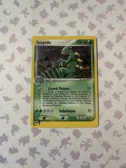 Sceptile Pokemon EX Ruby Sapphire 11/109 Vintage Holo Rare NM-/LP+ - Image 1