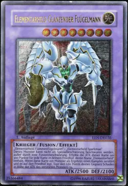Yu-Gi-Oh! Elementarheld Glanzender Flugelmann EEN 1.Edition UMR [PL] | DE 2005 - Image 1