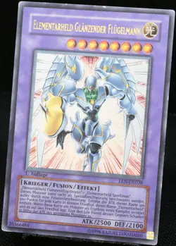 Yu-Gi-Oh! Elementarheld Glanzender Flugelmann EEN 1.Edition UMR [PL] | DE 2005 - Image 3