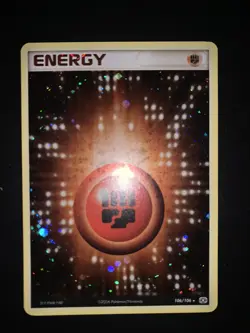 Pokemon Card Energy Fighting Ex Emerald 106/106 Holo Reverse Eng English - Image 1