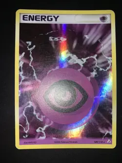 Pokemon Card Psychic Energy Ex Holon Phantoms 109/110 Holo Rare English Eng - Image 1