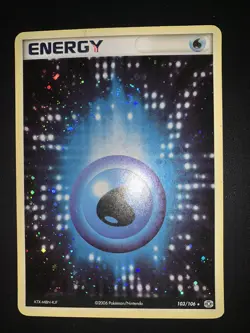 Pokemon Card Energy Water Ex Emerald 103/106 Holo Reverse Eng English - Image 1