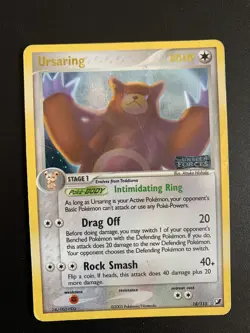 Ursaring Reverse Stamped Holo Ex Unseen Forces 18/115 Card pokemon eng English - Image 1