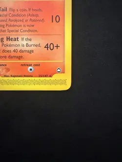 Pokemon TCG Ninetales Aquapolis 25/147 Rare Card - MINT CONDITION - Image 5